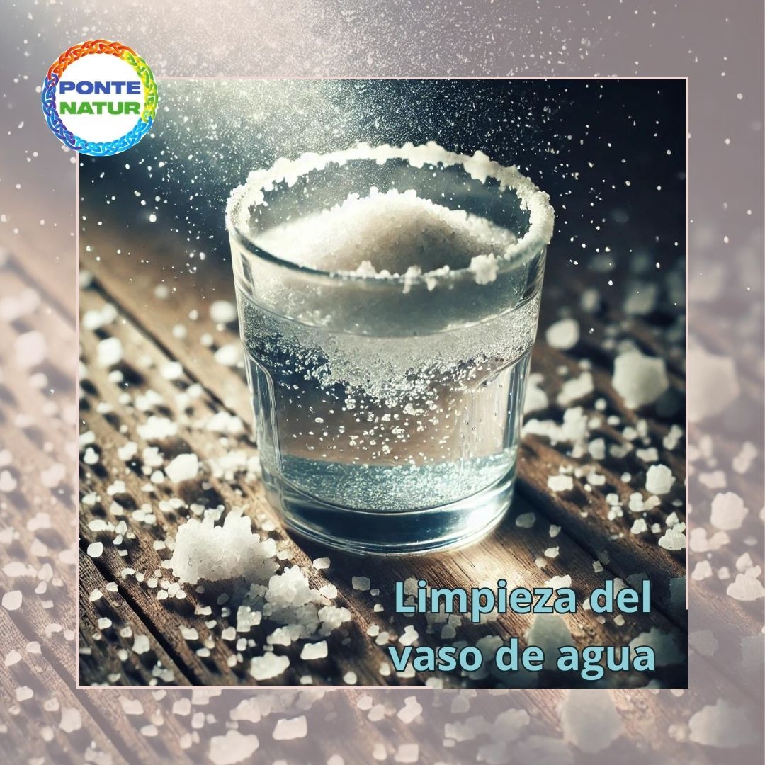 Limpieza energética de agua con sal